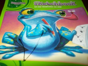 100_0842 The 1st Sketchbook that I got for Zander