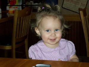 000_0006 Miss Cutie at Applebee's. Feb '09