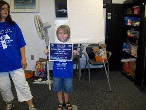 100_1342 Zander graduating from Space Camp
